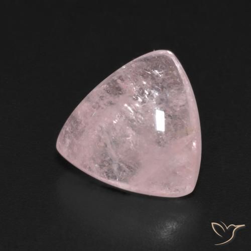 9,17 ctw natürlicher Korallenrosa Morganit, Trillion, Transparent