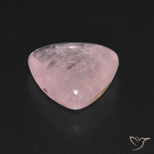 9,17 ctw natürlicher Korallenrosa Morganit, Trillion, Transparent