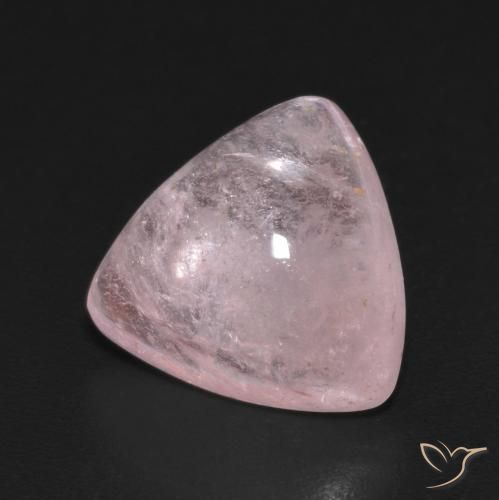 9,17 ctw natürlicher Korallenrosa Morganit, Trillion, Transparent