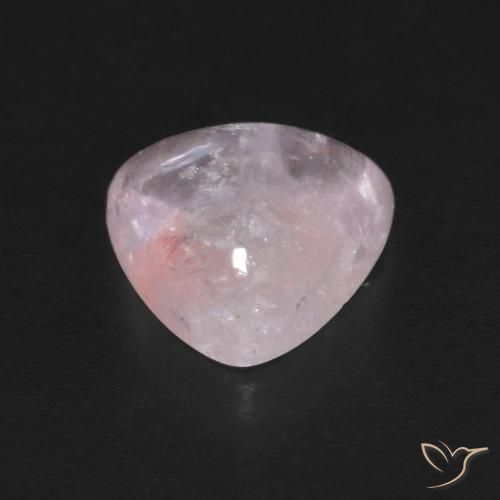 9,17 ctw natürlicher Korallenrosa Morganit, Trillion, Transparent