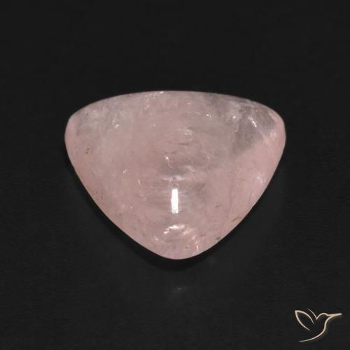 9,17 ctw natürlicher hellrose-rosa Morganit, Trillion, Transparent
