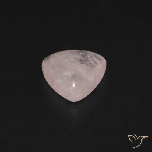 9,17 ctw natürlicher Flamingorosa Morganit, Trillion, Transparent