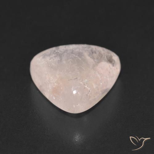 9,17 ctw natürlicher Flamingorosa Morganit, Trillion, Transparent