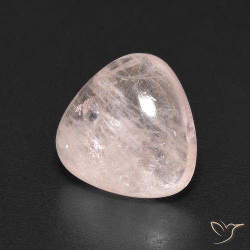 9,17 ctw natürlicher Flamingorosa Morganit, Trillion, Transparent