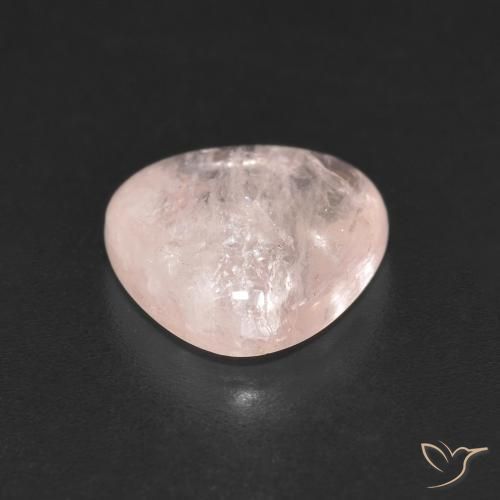 9,17 ctw natürlicher Flamingorosa Morganit, Trillion, Transparent