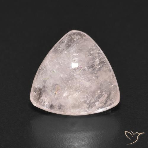 2.95ct Natürlicher Flamingorosa Morganit, Trillion, Transparent