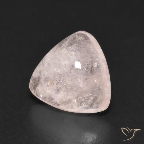 9,17 ctw natürlicher Flamingorosa Morganit, Trillion, Transparent