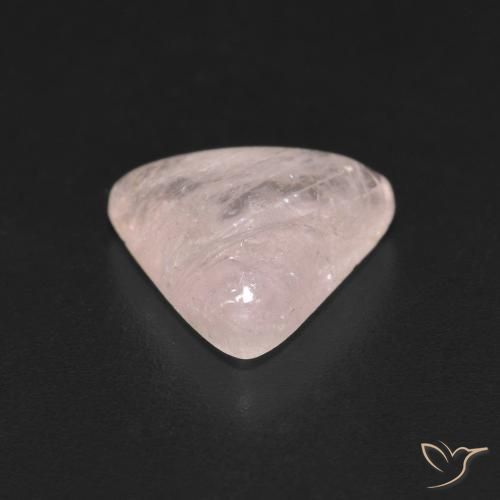 9,17 ctw natürlicher hellrosa Morganit, Trillion, Transparent