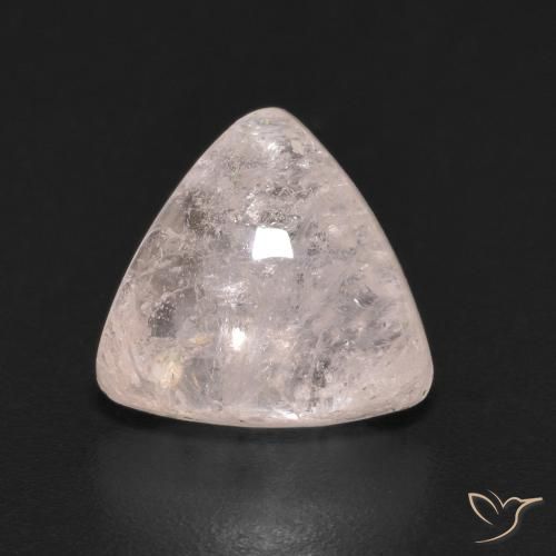 2.28ct Natürlicher Flamingorosa Morganit, Trillion, Transparent