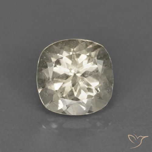 0.82ct Natürlicher hellgelb Morganit, Kissen, VS