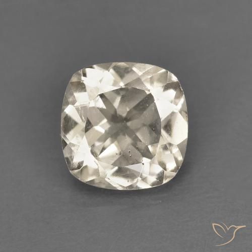 0.78ct Natürlicher hellgolden Morganit, Kissen, VS