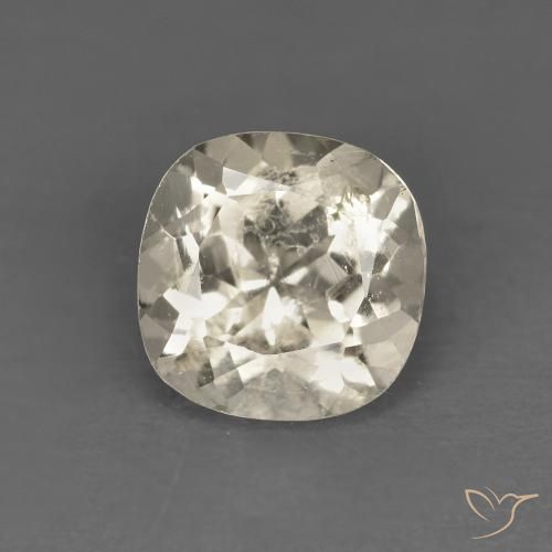 0.87ct Natürlicher hellgolden Morganit, Kissen, VS