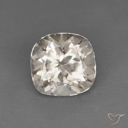 0.77ct Natürlicher hellgolden Morganit, Kissen, VS