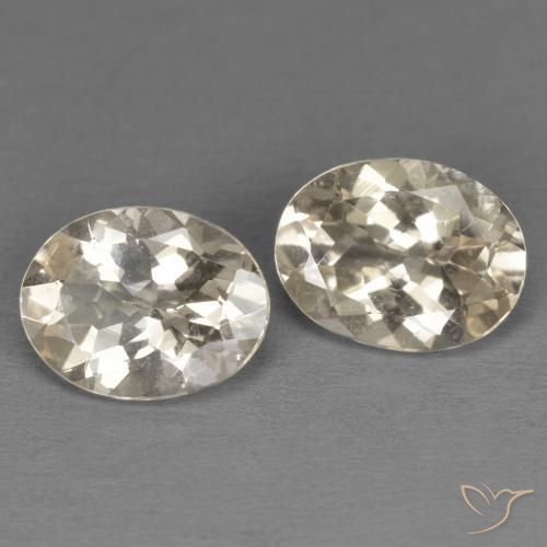 1.99 ct natürliche hellgolden Morganit-Edelsteine, Oval, VS