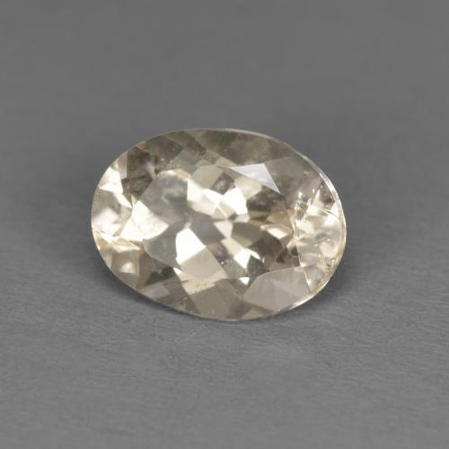 1,14 ctw natürlicher goldener Morganit, Oval Schliff, VS
