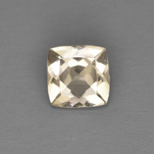 0,68 ctw natürlicher goldener Morganit, Kissenschliff, VS