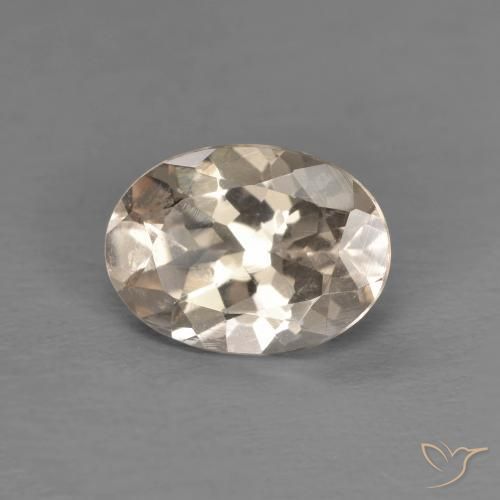9,17 ctw natürlicher hellgolden Morganit, Oval, VVS-VS