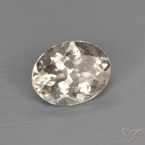 9,17 ctw natürlicher hellgolden Morganit, Oval, VVS-VS
