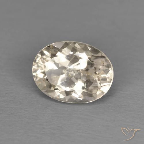 9,17 ctw natürlicher hellgolden Morganit, Oval, VS