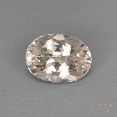 1.15ct Natürlicher Mittelrosa Morganit, Oval, VS, Photo A
