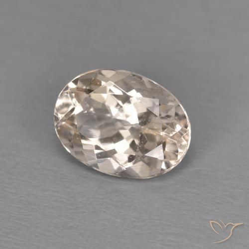 9,17 ctw natürlicher Mittelrosa Morganit, Oval, VS