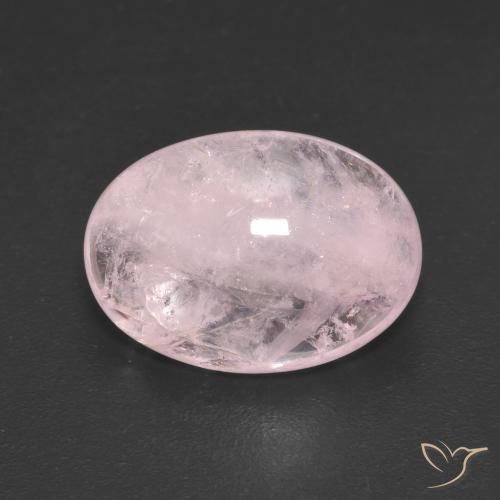 5.01ct Natürlicher hellrosa Morganit, Oval, Lichtdurchlässig