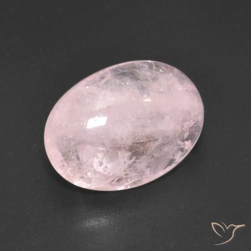 9,17 ctw natürlicher hellrosa Morganit, Oval, Lichtdurchlässig