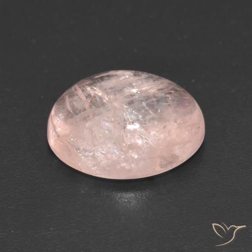 9,17 ctw natürlicher Helles Korallenrosa Morganit, Oval, Lichtdurchlässig