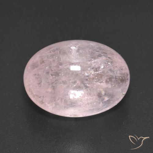 7.61ct Natürlicher hellrosa Morganit, Oval, Lichtdurchlässig