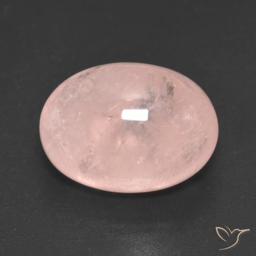 7.81ct Natürlicher rose-rosa Morganit, Oval, Lichtdurchlässig