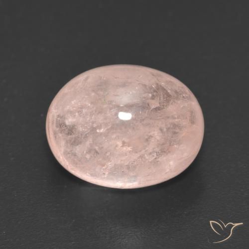 5.18ct Natürlicher Mittelrosa Morganit, Oval, Lichtdurchlässig