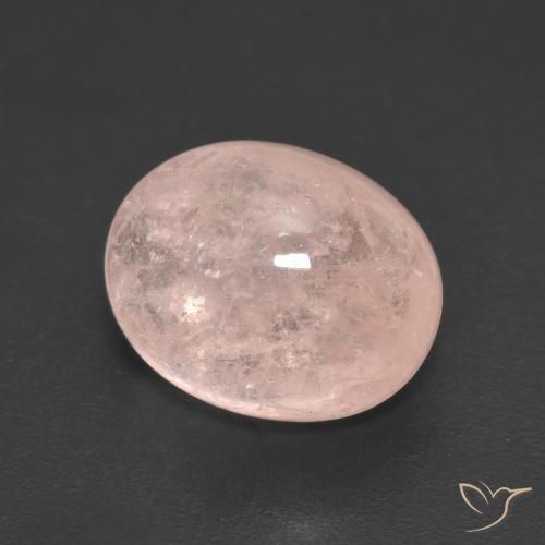 9,17 ctw natürlicher Mittelrosa Morganit, Oval, Lichtdurchlässig