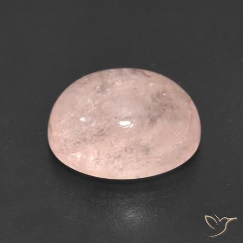 9,17 ctw natürlicher Mittelrosa Morganit, Oval, Lichtdurchlässig