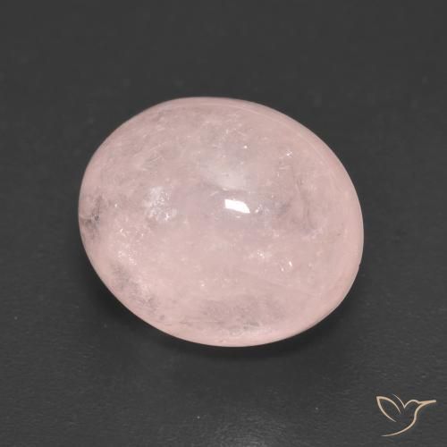 9,17 ctw natürlicher Helles Korallenrosa Morganit, Oval, Lichtdurchlässig