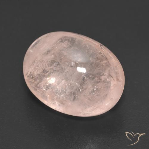 9,17 ctw natürlicher Mittelrosa Morganit, Oval, Lichtdurchlässig