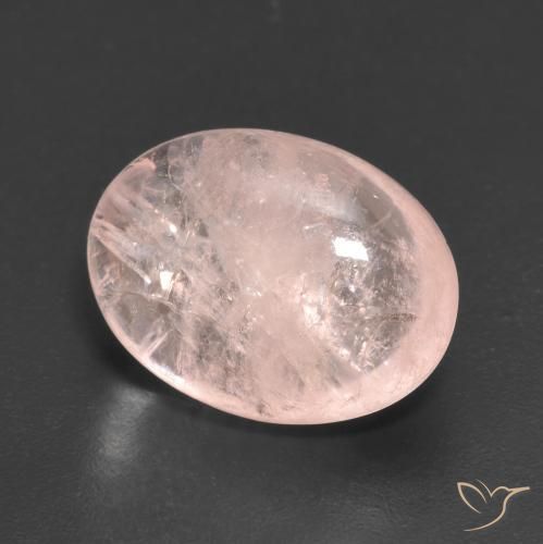 9,17 ctw natürlicher hellrosa Morganit, Oval, Transparent