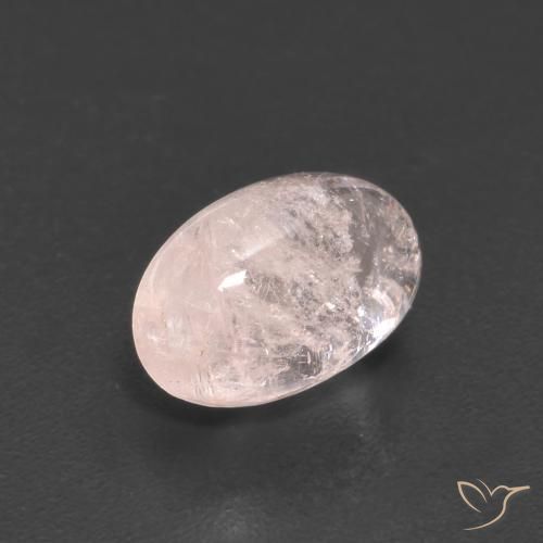 9,17 ctw natürlicher hellrosa Morganit, Oval, Transparent