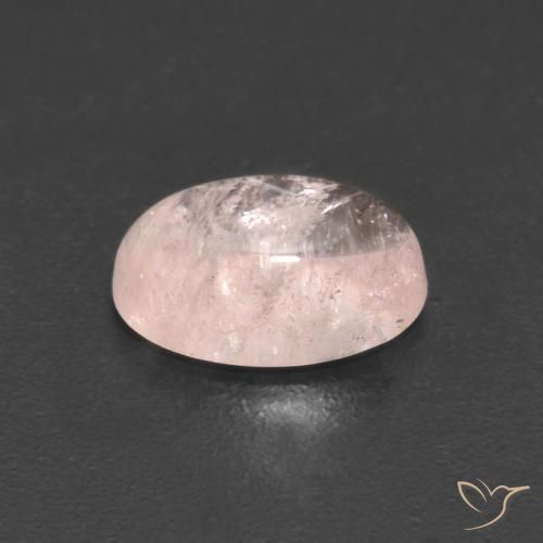 9,17 ctw natürlicher hellrosa Morganit, Oval, Transparent