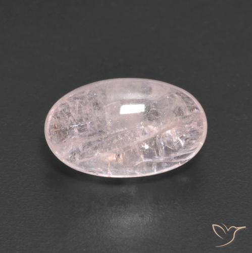 3.16ct Natürlicher Flamingorosa Morganit, Oval, Transparent