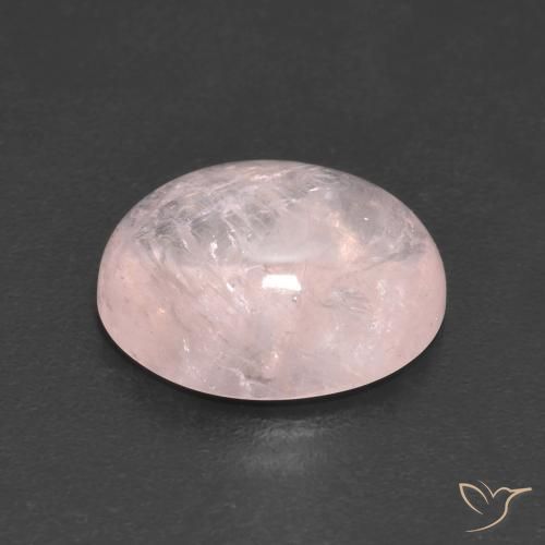 9,17 ctw natürlicher Flamingorosa Morganit, Oval, Transparent