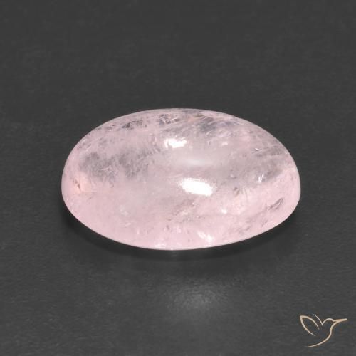 9,17 ctw natürlicher Korallenrosa Morganit, Oval, Transparent