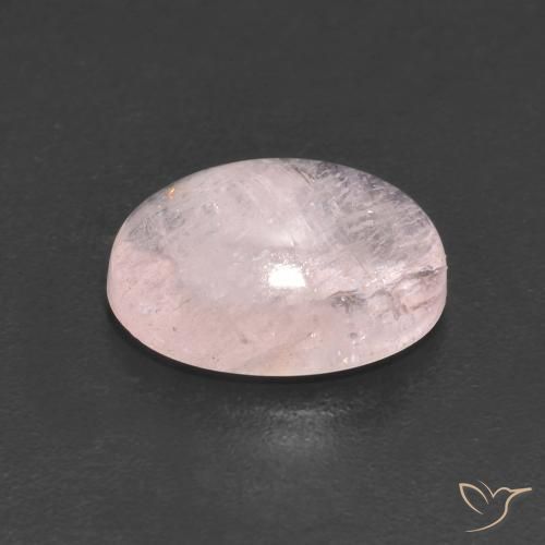 9,17 ctw natürlicher hellrosa Morganit, Oval, Transparent