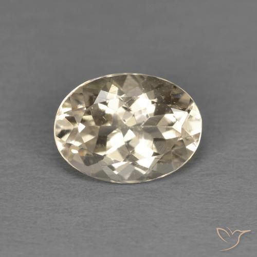 9,17 ctw natürlicher hellgolden Morganit, Oval, VS