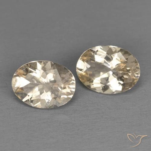 1.98 ct natürliche hellorange Morganit-Edelsteine, Oval, VS