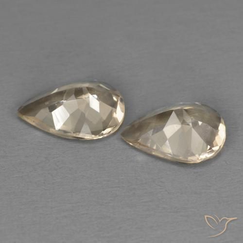 1.85 ct natürliche hellorange Morganit-Edelsteine, Birnenform, VS