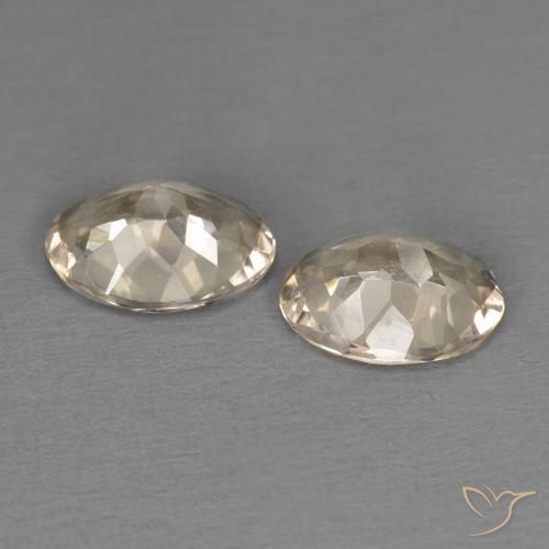 1.79 ct natürliche hellorange Morganit-Edelsteine, Oval, VVS-VS