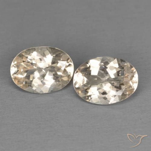 2.03 ct natürliche hellorange Morganit-Edelsteine, Oval, VS