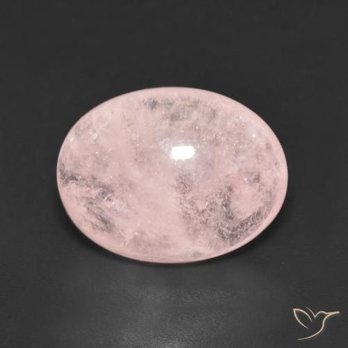 3.73ct Natürlicher hellrosa Morganit, Oval, Transparent