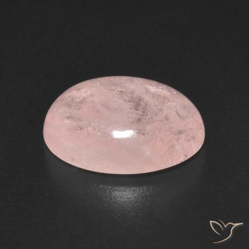 9,17 ctw natürlicher hellrosa Morganit, Oval, Transparent