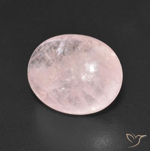 9,17 ctw natürlicher hellrosa Morganit, Oval, Transparent